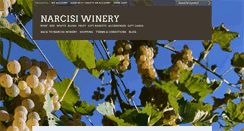Desktop Screenshot of narcisiwinerystore.com